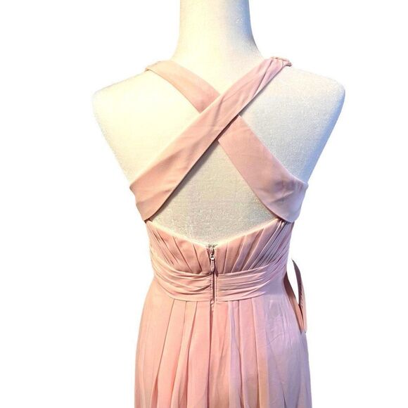 Azazie Anthea Blushing Pink Size A2 NWT - Picture 5 of 7